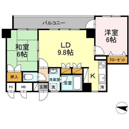 ガーデンハイツAIHARAIの物件間取画像